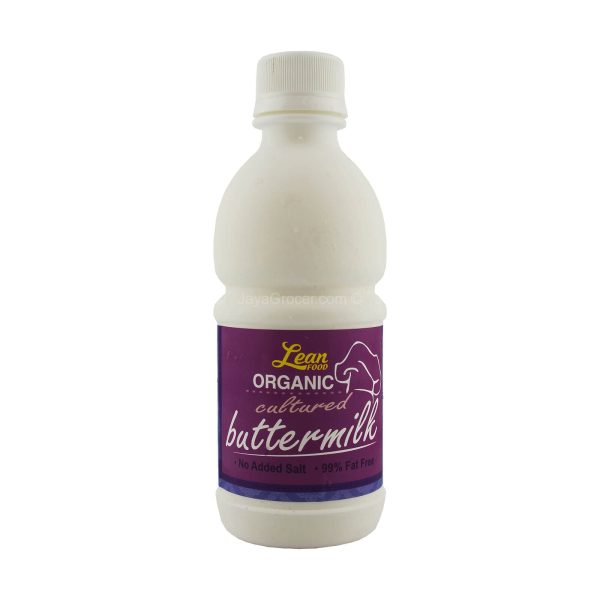 LEAN FOOD ORGANIC BUTTERMILK 300ML *1 Online now