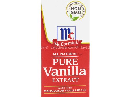 McCormick All Natural Pure Vanilla Extract 59ml on Sale