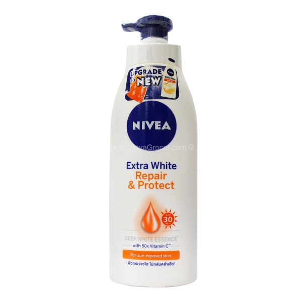 NIVEA E WHITE REPAIR&PROTECT SPF30 350ML Online now