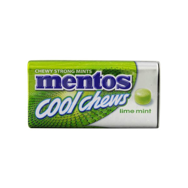 Mentos Cool Lime Mint Chews Candy 38g Hot on Sale