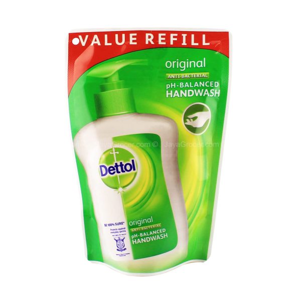 Dettol Anti-Bacterial Original Liquid Hand Wash Refill Pack 225ml on Sale