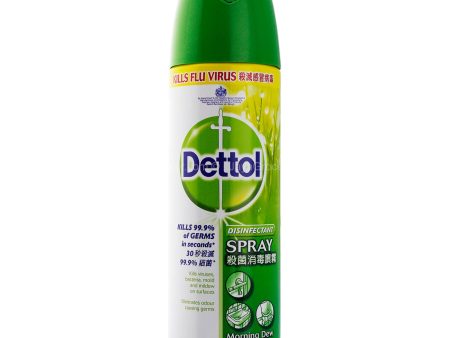 Dettol Disinfectant Spray Morning Dew 450ml on Sale