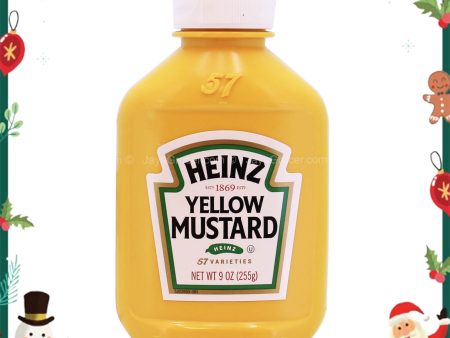 Heinz Squeeze Yellow Mustard 255g For Sale