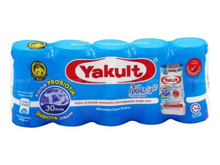 Ace Yakult Light Cultured Milk Drink 80ml x 5 Fashion