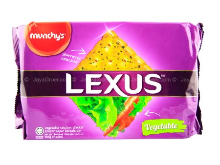 Munchys Lexus Vegetable Calcium Cracker 200g Hot on Sale