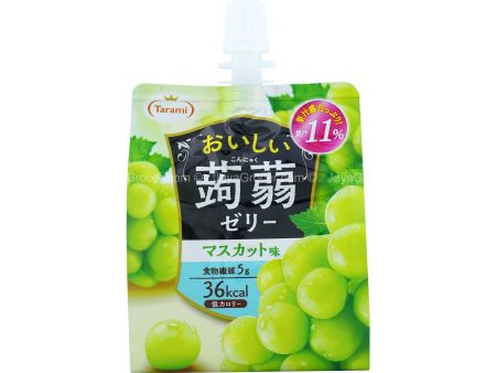 Tarami Oshii Konnyaku Jelly Muscat Grape Flavour 150g Fashion