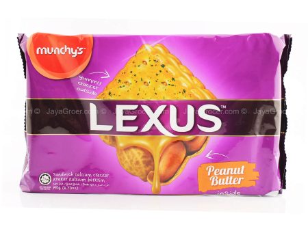 Munchy’s Lexus Peanut Sandwich Cracker 190g Online Sale