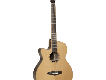 Tanglewood Electrco-Acoustic Guitar Java Series: TWJSF CE (Left  Handed) Online Sale