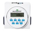 Autopilot TM01715 7-Day Grounded Digital Programmable Timer, 1725W, 15A, 1 Minute On Off Supply