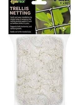 SunPack Trellis Netting, 5ft x 30ft - 6” Mesh Cheap