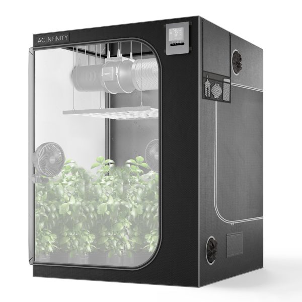 AC Infinity Grow Tent, CLOUDLAB 866, Advance Grow Tent 5x5, Thickest 1 In. Poles, Highest Density 2000D Diamond Mylar Canvas, 60  x 60  x 80  For Discount