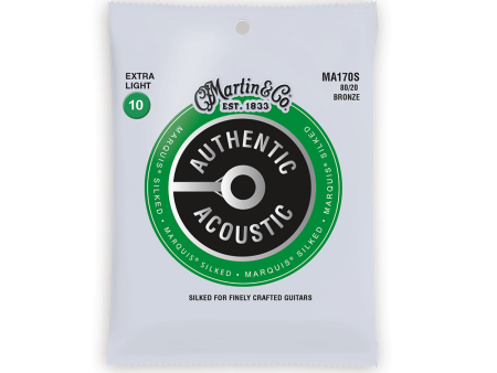 Martin Acoustic Guitar Strings: MA170 Extra Light Bronze (10-47) Cheap