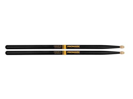 Promark Drumsticks: Forward Active Grip 5A Wood Tip Hot on Sale