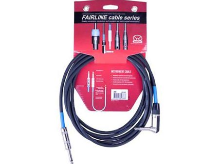 Superlux Instrument Cables: Fairline Series 10FT Angle Supply