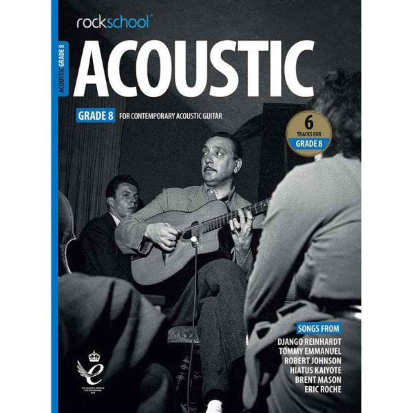 Rockschool Acoustic Guitar Grade 8 2019+ Exam Book Discount