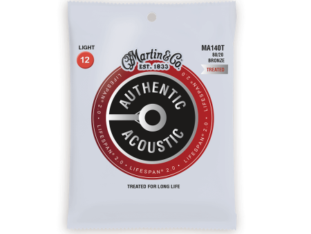 Martin Acoustic Guitar Strings: MA140T Light (12-54) Sale