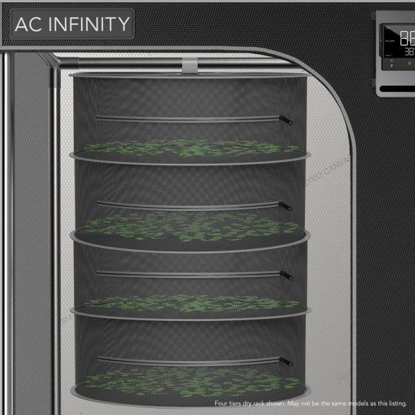 AC Infinity Hanging Dry Rack 24” dia 8 Tiers Supply