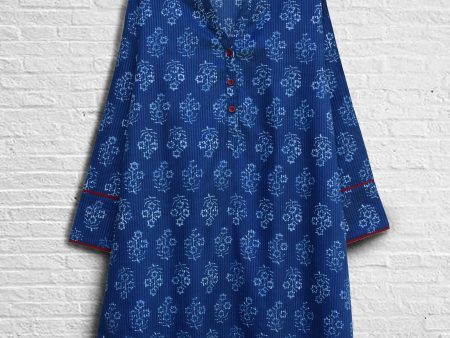 AMOLI Pure Cotton Block Print Tunic Kurti Cheap