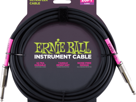 Ernie Ball 20FT Instrument Cable Supply