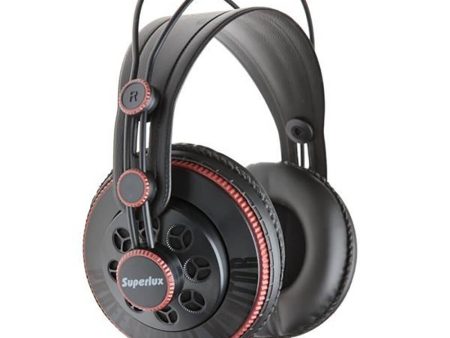 Superlux Over Ear Headphones: HD681 Pro Monitoring Semi Open Discount