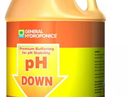 General Hydroponics PH Down Liquid, Gallon Online Sale