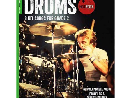 Rockschool Hot Rocks Drums Grade 2 Exam Book Supply