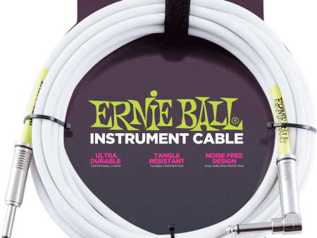 Ernie Ball 20FT Instrument Cable (Angle) Online Sale