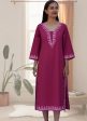 Vidya Kaftan Cotton Tunic Dress Supply