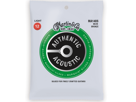 Martin Acoustic Guitar Strings: MA140S Light (12-54) Online Sale