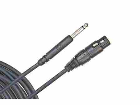 D Addario Cables: Classic 25FT Microphone XLR - 1 2  Jack Hot on Sale