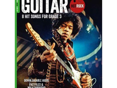 Rockschool Hot Rocks Guitar Grade 3 Exam Book Online Sale