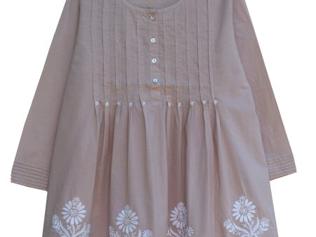 AHANA Pure Cotton Hans Embroidered Tunic Top Kurti Discount