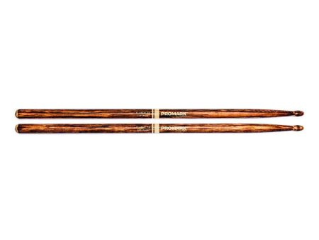 Promark Drumsticks: Hickory 7A Fire Grain Wood Tip For Cheap