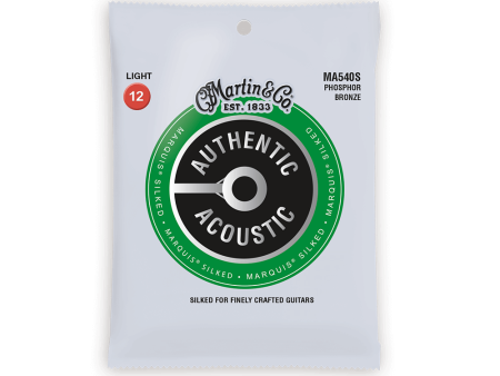 Martin Acoustic Guitar Strings: MA540S Phos Bronze Custom Light (12-54) Online