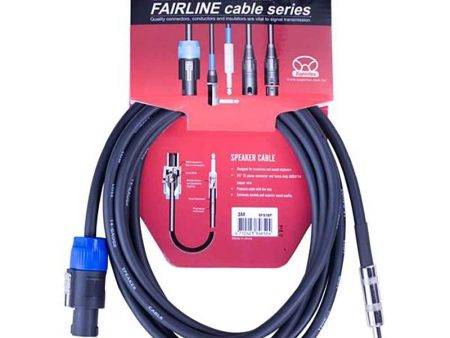 Superlux Speaker Cables: Fairlines Series Speakon to Jack 15FT Discount