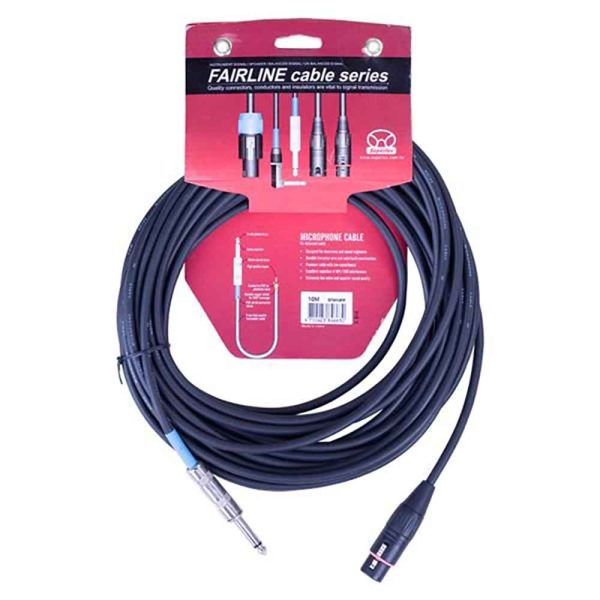 Superlux Microphone Cables: Fairline Series XLR to Jack 30FT Cheap