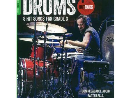 Rockschool Hot Rocks Drums Grade 3 Exam Book Supply