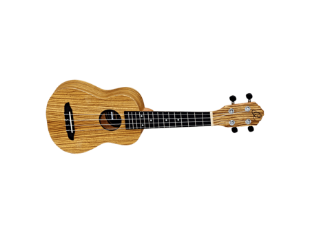 Ortega Ukulele: Soprano Zebrawood Discount