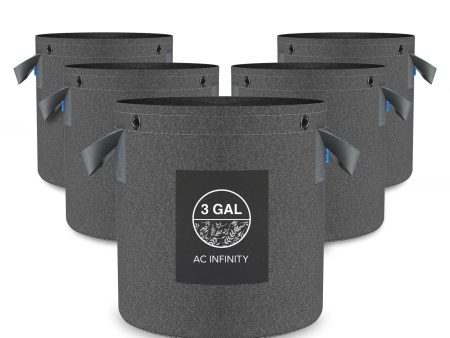 AC Infinity Fabric Pots 3 Gallon Hot on Sale