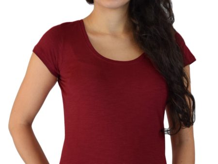 Pure Cotton Ladies Slub Jersey or Regular Jersey T-Shirt, Top Hot on Sale