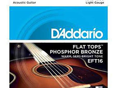 Acoustic Guitar Strings: D Addario Flat Top (12-53) Supply