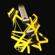 Used EVH Wolfgang Special HT Electric Guitar Black and Yellow Stripes on Sale