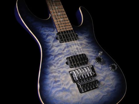 Suhr Modern Set Neck Electric Guitar Faded Trans Whale Blue Burst Supply