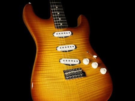 Fender Custom Shop Masterbuilt Yuriy Shishkov 1963 Stratocaster Electric Guitar Brazilian Board Tobacco Edge Burst Online Sale