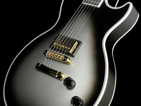 Used 2014 Gibson Custom Shop Les Paul Custom Single-Pickup Electric Guitar Silverburst on Sale