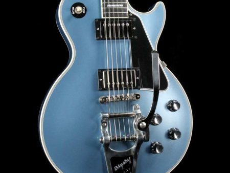 Gibson Custom Shop Les Paul Custom with Bigsby Pelham Blue on Sale