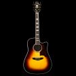 D Angelico Excel Bowery Acoustic-Electric Sunburst Online Sale