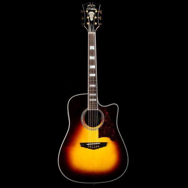 D Angelico Excel Bowery Acoustic-Electric Sunburst Online Sale