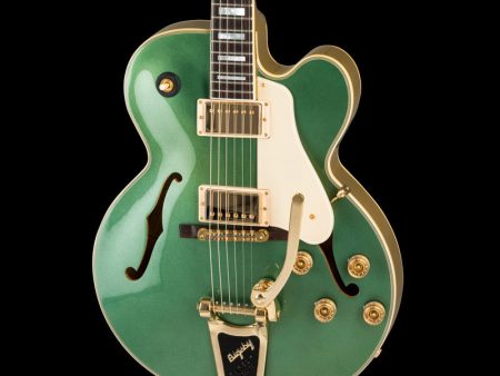 Gibson ES-275 Custom Metallic 2018 Emerald City Online Hot Sale