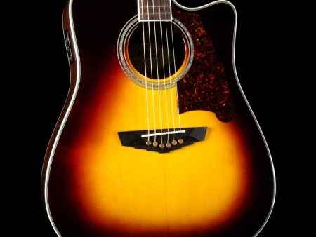 D Angelico Excel Bowery Acoustic-Electric Sunburst Online Sale